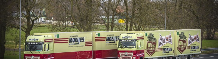 Jubileumtruck 'Moeijes 100 Jaar' officieel afgeleverd.