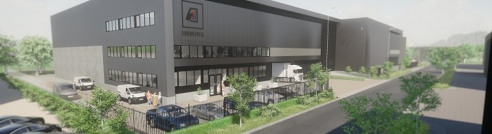 Nieuwbouw Zevenhuis Logistics voor Imming Logistics Fine Art