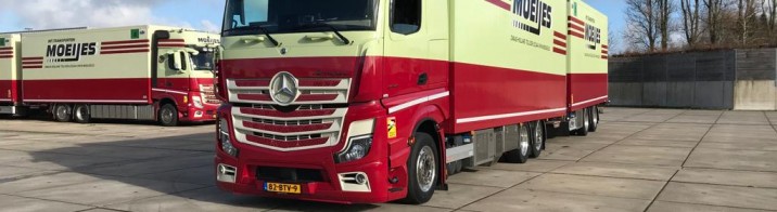 Nieuwe Mercedes-Benz Actros-L2748 afgeleverd door Gomes